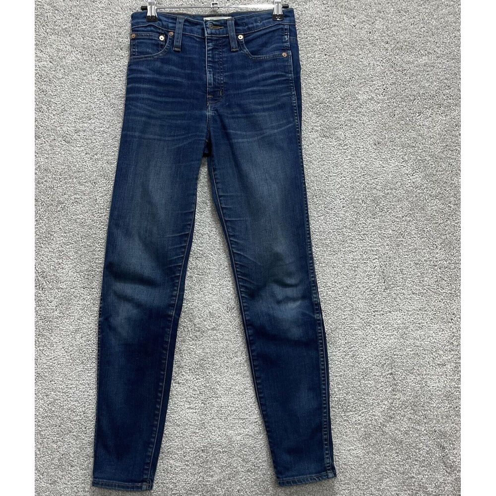 Madewell Womens Jeans Size Waist 24 Skinny Skinny High Riser